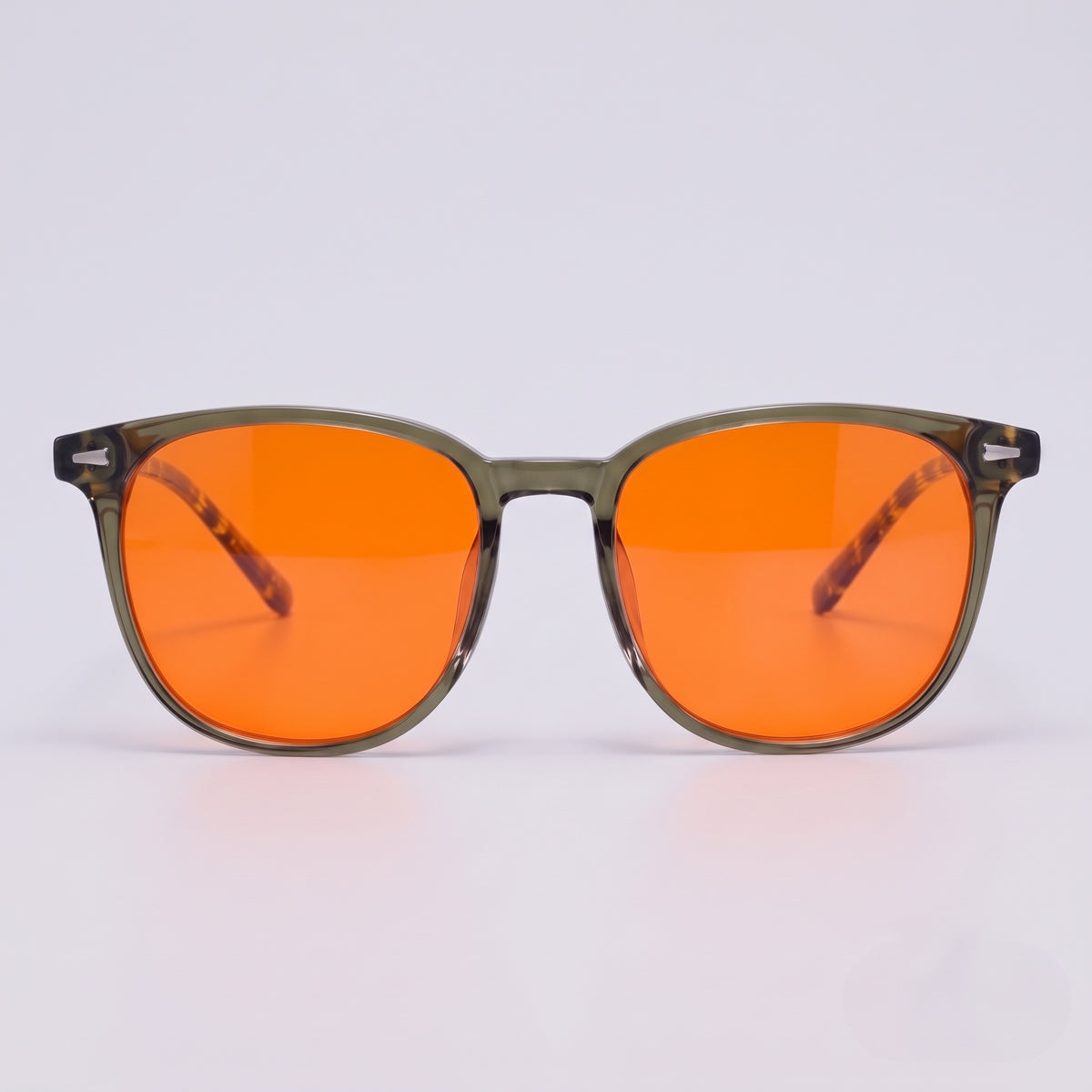 Dusk Aura Glasses - Translucent Green — view 1