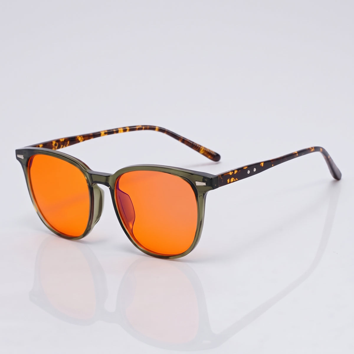 Dusk Aura Glasses - Translucent Green — view 2