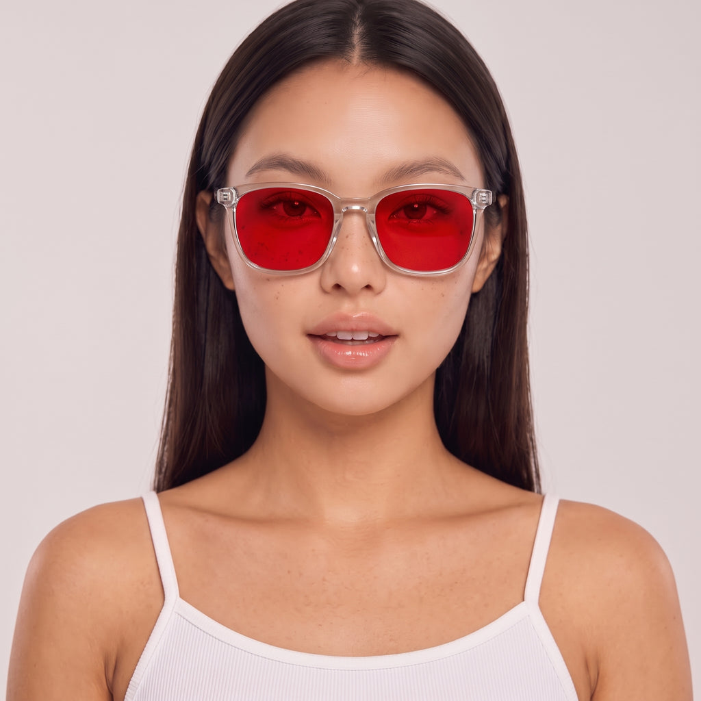 Midnight Nocturna Glasses - Clear — view 6