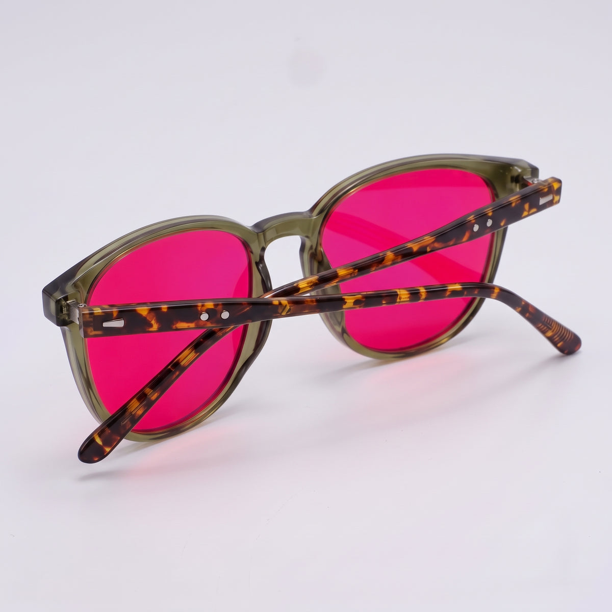 Midnight Aura Glasses - Translucent Green — view 3