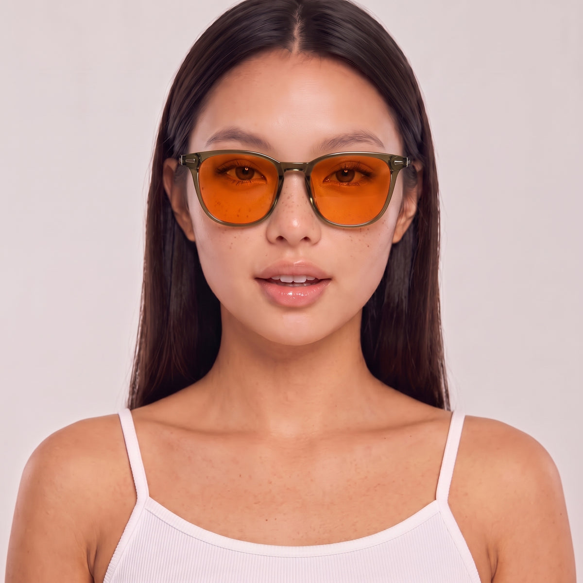 Dusk Aura Glasses - Translucent Green — view 5