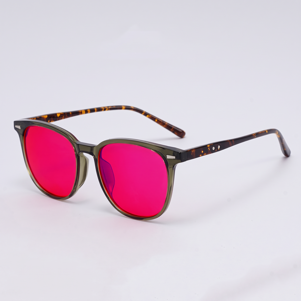 Midnight Aura Glasses - Translucent Green — view 2